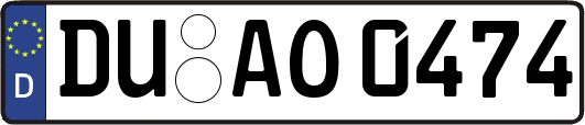 DU-AO0474