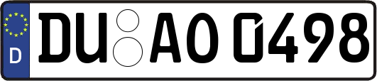 DU-AO0498