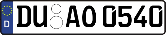 DU-AO0540