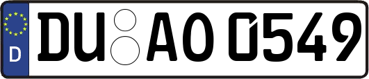 DU-AO0549