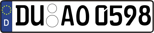 DU-AO0598