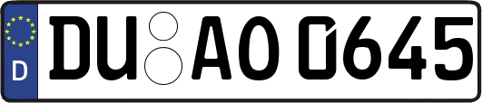 DU-AO0645