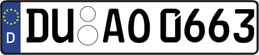 DU-AO0663