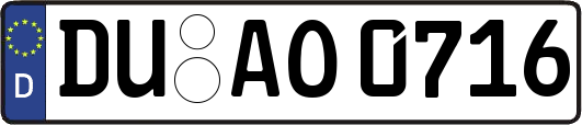 DU-AO0716