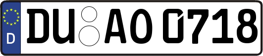 DU-AO0718