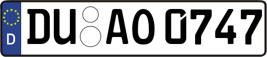DU-AO0747