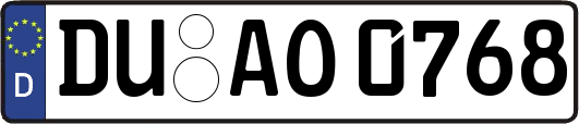 DU-AO0768