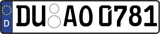 DU-AO0781