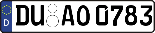 DU-AO0783