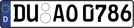 DU-AO0786
