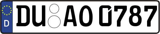 DU-AO0787