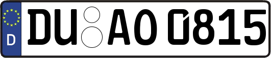 DU-AO0815