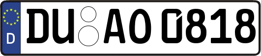 DU-AO0818