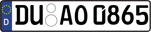 DU-AO0865