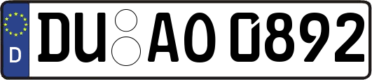 DU-AO0892