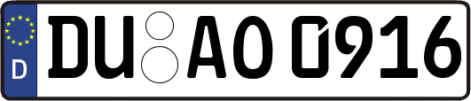 DU-AO0916