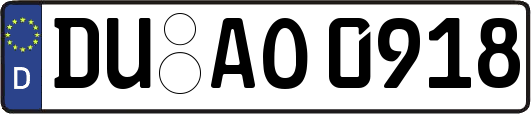 DU-AO0918