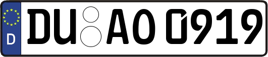 DU-AO0919