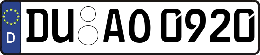 DU-AO0920