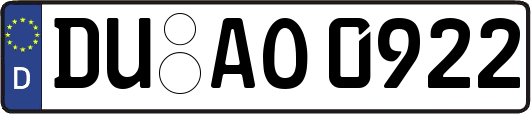 DU-AO0922