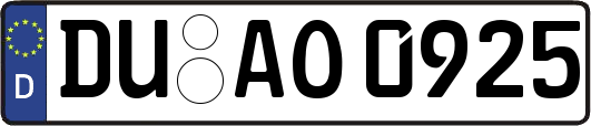 DU-AO0925