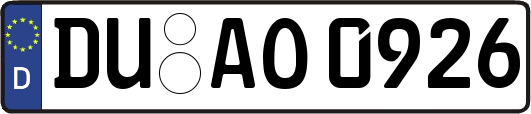 DU-AO0926