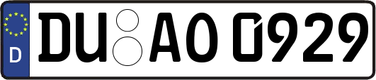 DU-AO0929