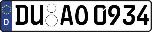 DU-AO0934