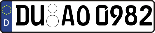 DU-AO0982