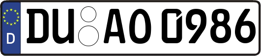 DU-AO0986