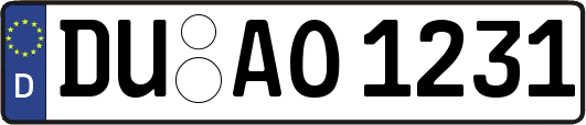 DU-AO1231
