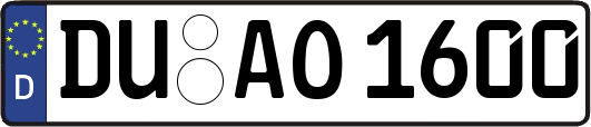 DU-AO1600