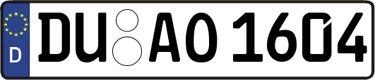 DU-AO1604