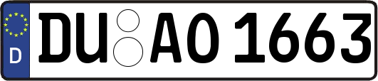DU-AO1663