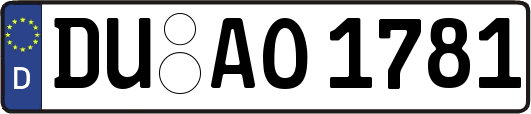 DU-AO1781