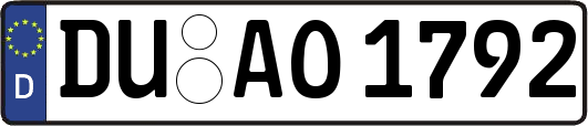 DU-AO1792