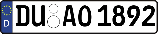 DU-AO1892