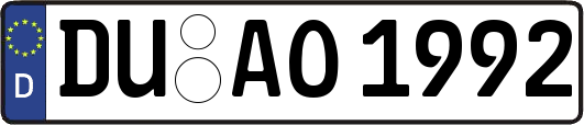 DU-AO1992