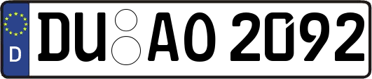 DU-AO2092