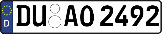 DU-AO2492