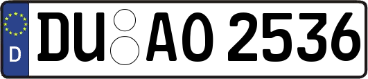 DU-AO2536