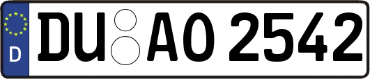 DU-AO2542