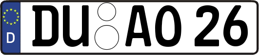 DU-AO26