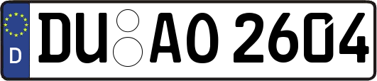 DU-AO2604