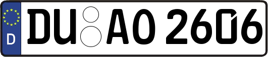 DU-AO2606
