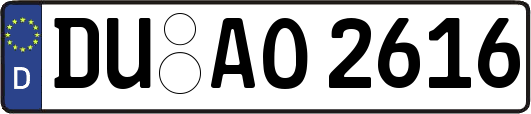 DU-AO2616
