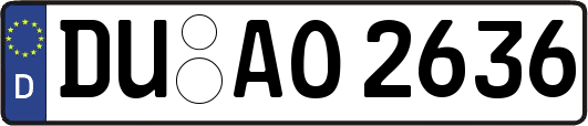 DU-AO2636
