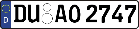 DU-AO2747
