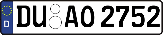 DU-AO2752