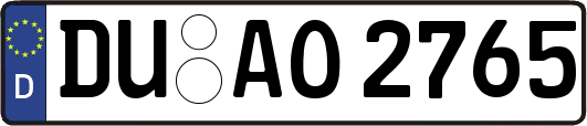 DU-AO2765